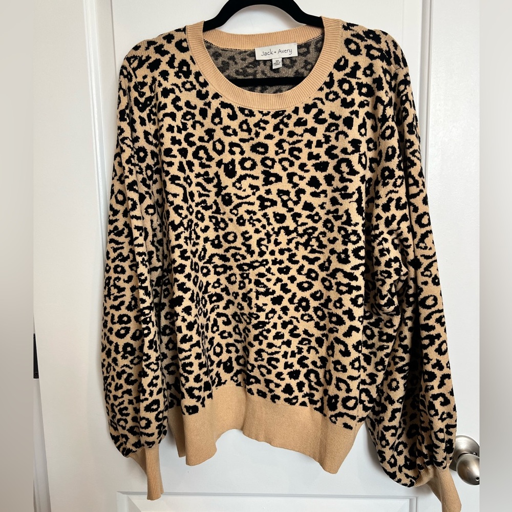 Jack+Avery Sweater: Plus Size 3X